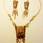 Ювелирная эмаль, медь.